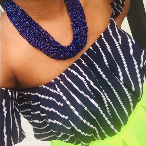 Multi beaded necklace - Picture 2 of 2